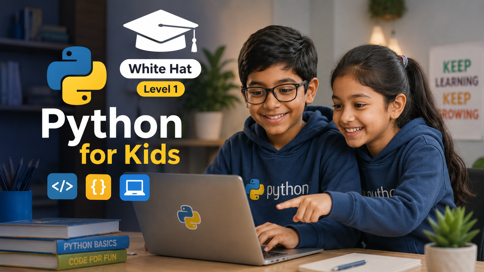 Python for Kids - White Hat: Beginner Python Programming